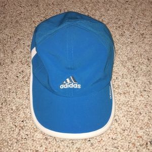 Blue adidas hat!